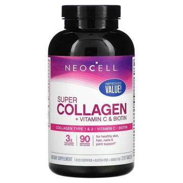 Neocell Super Collagen + Vitamin C and Biotin - 270 Tabs