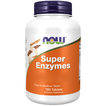 Now Foods Super Enzymes Digestive - 180 tabs