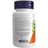 Supplement bottle labeled 'Oregano Oil' with Now brand on a white - background - Ireland - Probiotic.ie Right