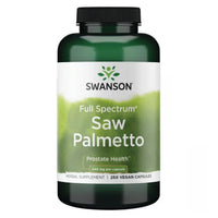 Swanson Saw Palmetto 540mg Herbal Supplement Ireland Front