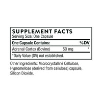 Thorne Research Adrenal Cortex 50mg - 60 Capsules