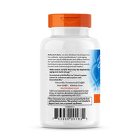 CoQ10 Supplement Bottle 120 softgels right side