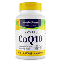 Healthy Origins CoQ10 100mg 60 softgels supplement Ireland delivery