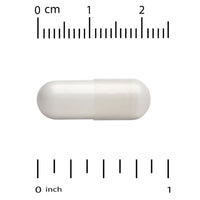 Life Extension Glutathione, Cysteine and C, capsule size chart