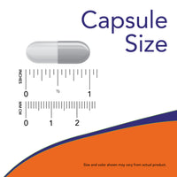 Supplement facts panel: NOW Foods Magnesium Citrate, 400mg capsule size
