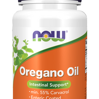 NOW Foods Oregano Oil 55% Carvacrol – 90 Softgels