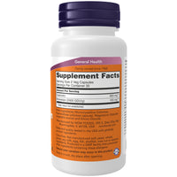 NOW Foods Quercetin with Bromelain supplement facts: 800mg quercetin and 165mg bromelain 2400 GDU/g per 2-capsule serving
