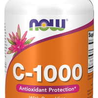 Now Foods Vitamin C-1000 with Rose Hips and Bioflavonoids 1000 mg Ireland - Front of Pack