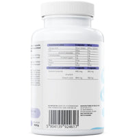Osavi Sodium Butyrate SR label showing 480mg sodium butyrate and 384mg butyric acid per capsule, ingredients and directions