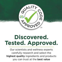 Quality Code Approved logo with text on a green and white background