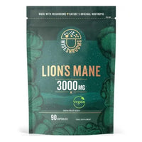 Wiseshrooms Lion’s Mane 3000mg mushroom capsules 90 count Ireland