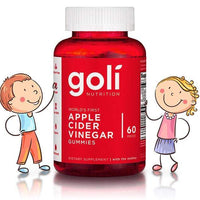 Goli Apple Cider Vinegar Gummies 60 Gummies Bottle - Vegan Non-GMO Supplement Ireland