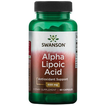 Swanson Alpha Lipoic Acid 600 mg 60 Caps - Probiotic.ie