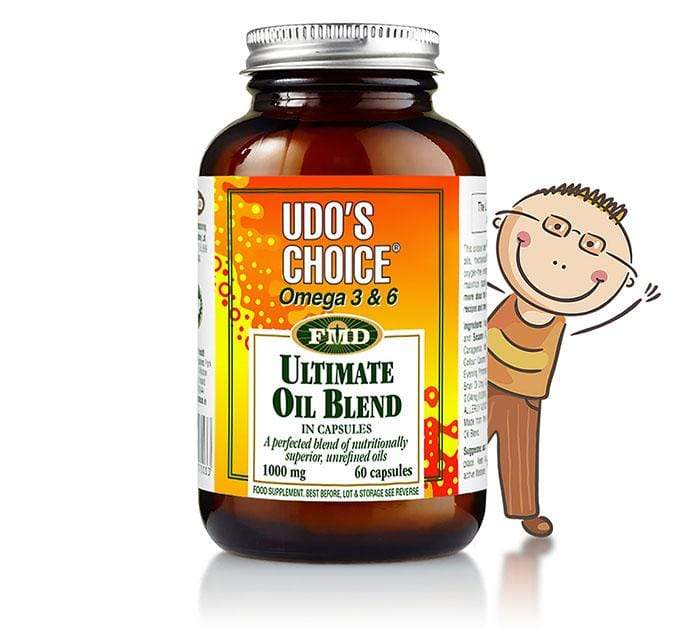 Udos Choice Ultimate Oil Blend - 1000mg - 90/180 Caps - Probiotic.ie