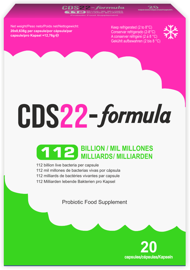 CDS22-formula Probiotic 112 Billion - 40 Caps (One Month+)