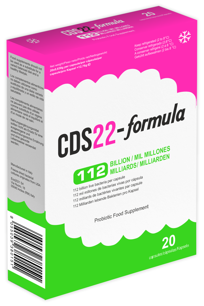 CDS22-formula Probiotic 112 Billion - 40 Caps (One Month+)