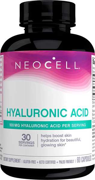 Neocell Hyaluronic Acid - 60 Capsules