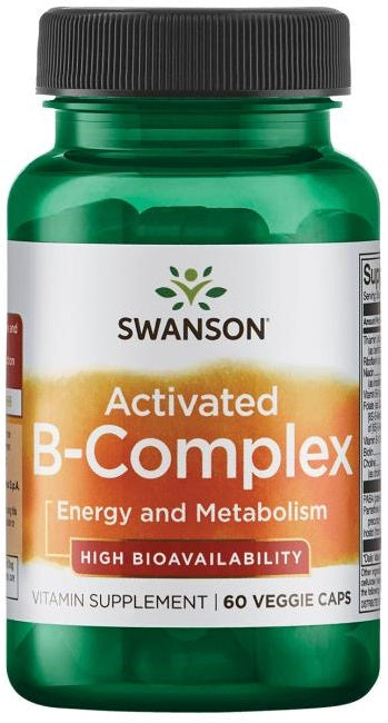 Swanson Activated B-Complex High Bioavailability - 60 Caps