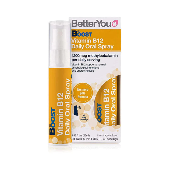 BetterYou - Boost B12 Oral Spray -25ml - 48 doses.