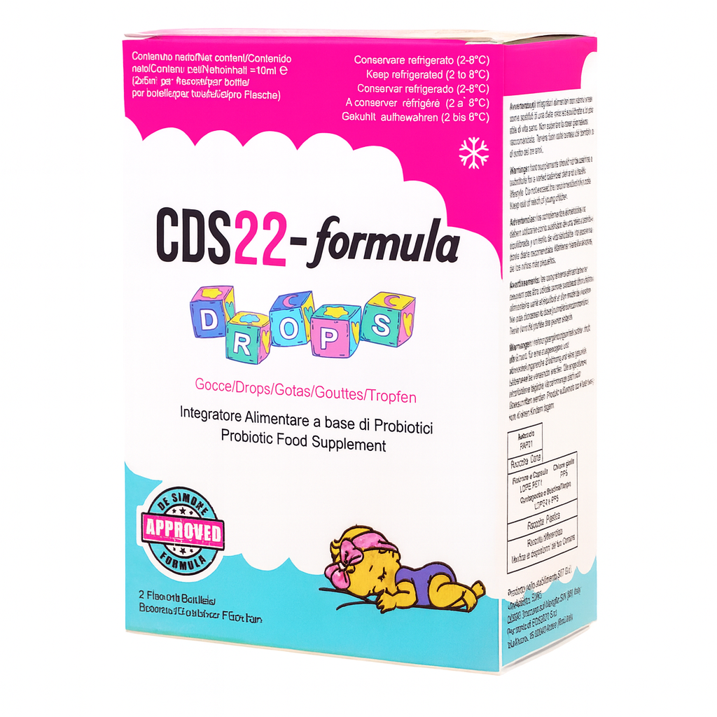 CDS22-formula Infant Drops Original De Simone Formulation Ireland - Front of Pack