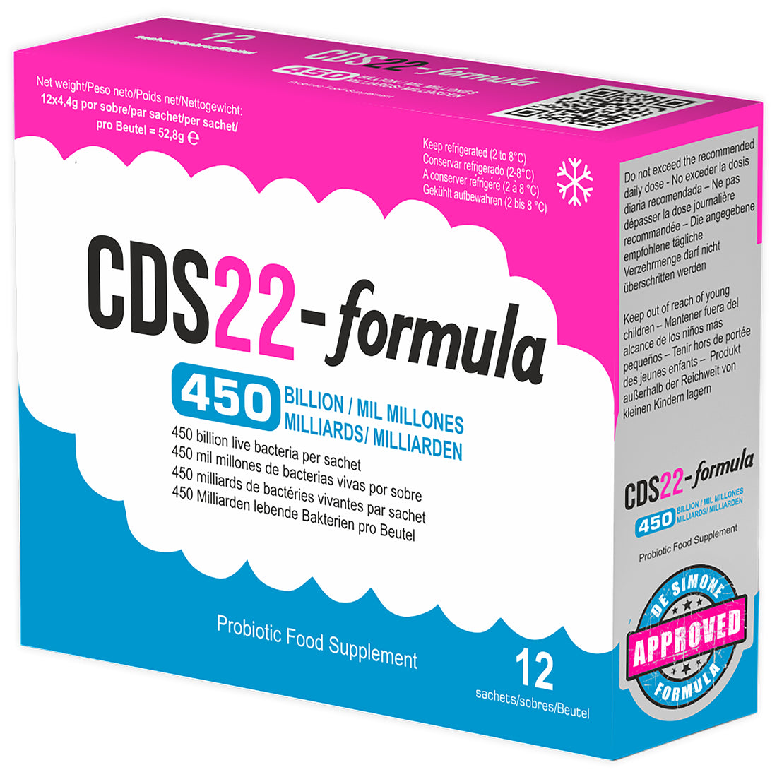 CDS22-Formula Probiotic 450 Billion CFU – De Simone Formulation Ireland