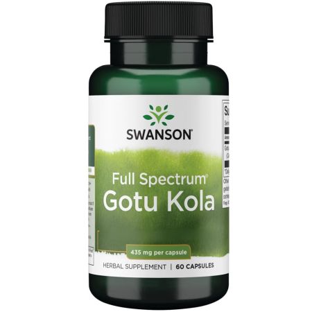 Swanson Full Spectrum Gotu Kola 435mg - 60 Caps