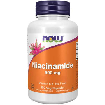 Now Foods Niacinamide (Vitamin B-3) 500 mg - 100 Caps