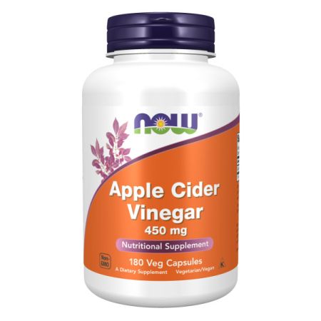 Now Foods Apple Cider Vinegar 450 mg 180 Capsules – Herbal Supplement Ireland