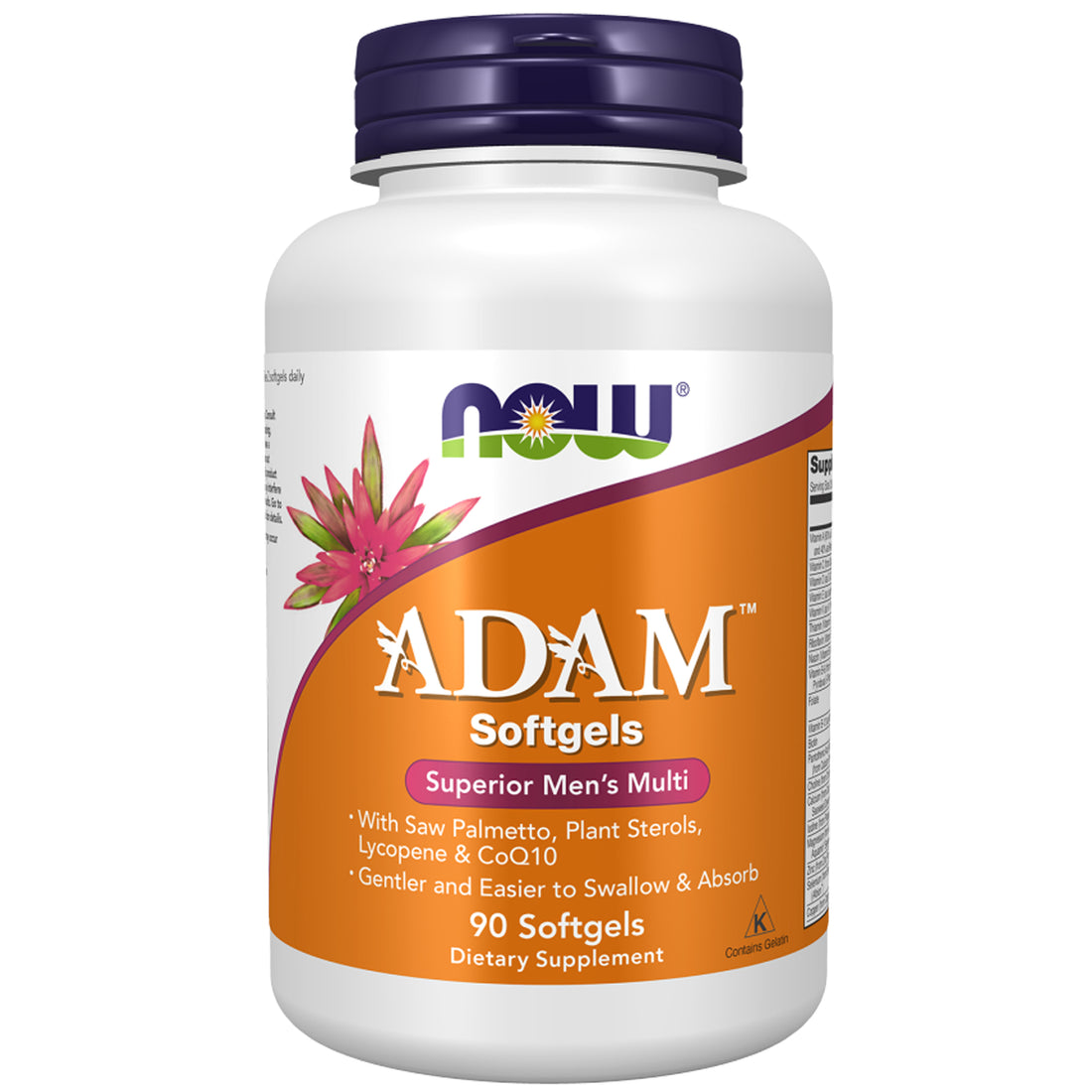 Supplement bottle labeled &