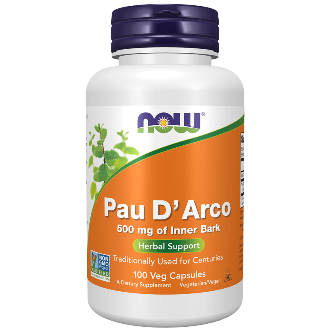 Supplement bottle labeled &