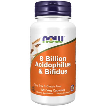 Now Foods 8 billion Acidophilus & Bifidus - 120 Caps
