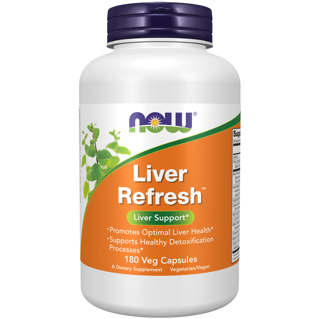 Now Liver Refresh - 180 Capsules Ireland