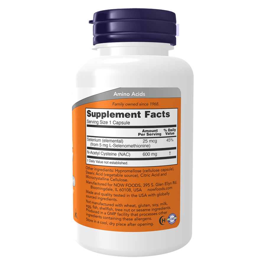 Now Foods - NAC 600 mg 100 Kapseln