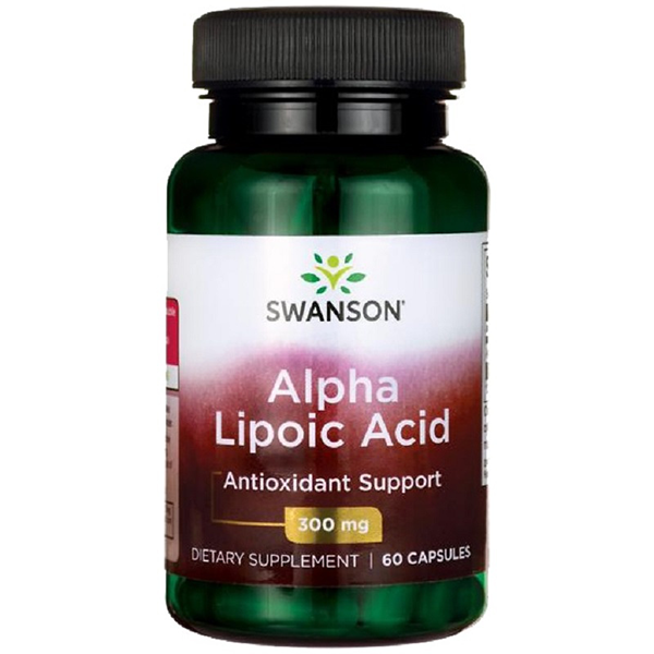 Swanson Alpha Lipoic Acid 600mg – 60 Capsules, non-GMO supplement shipped from Dublin, Ireland.