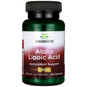 Swanson Alpha Lipoic Acid 300mg 60 Caps