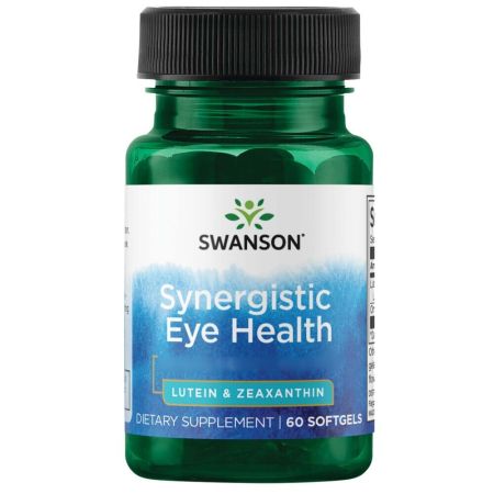 Swanson Synergistic Eye Health - Lutein & Zeaxanthin - 60 Softgels