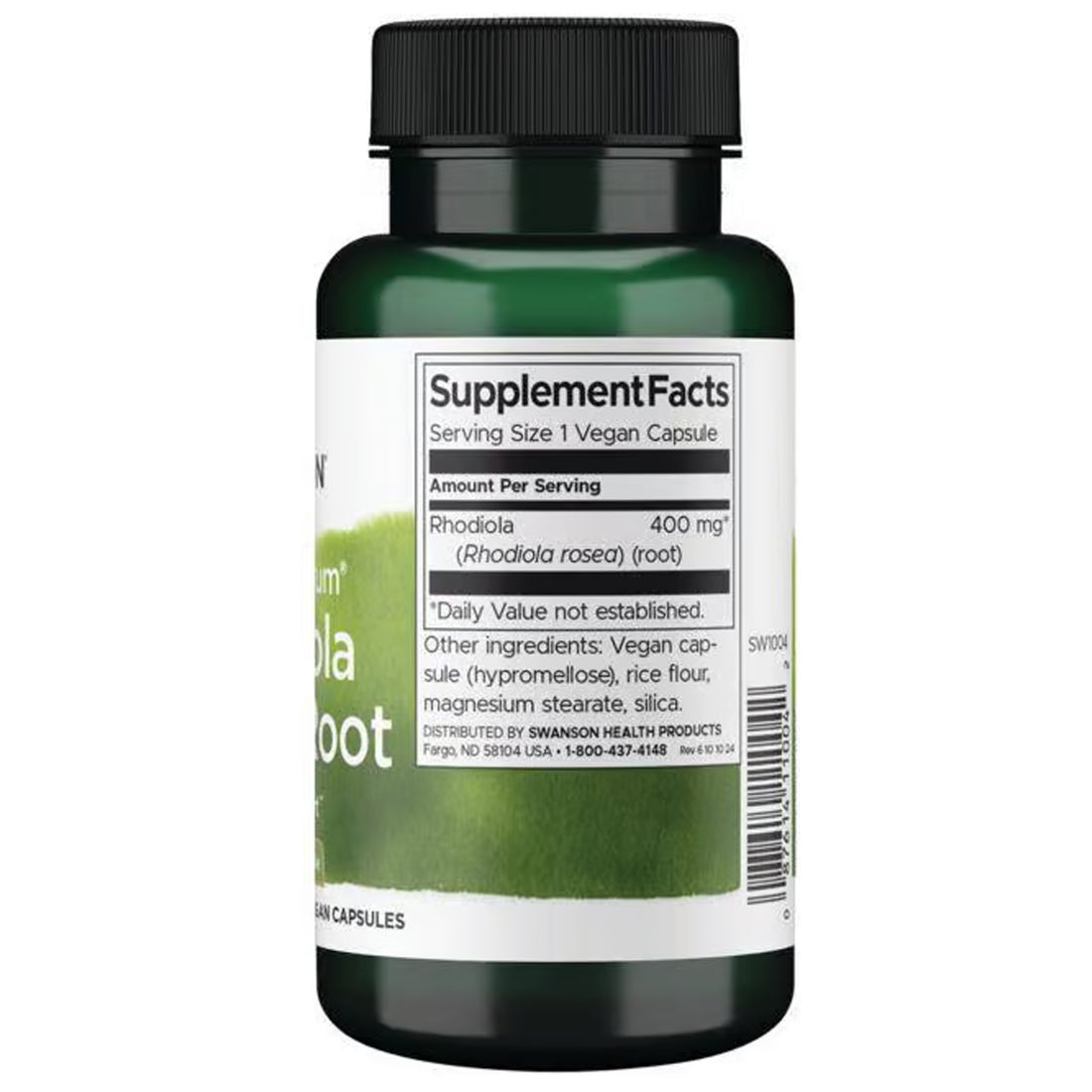 Swanson Rhodiola Rosea Root 400 mg – 100 Capsules