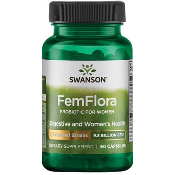 Swanson FemFlora Probiotic For Women - 60 capsules