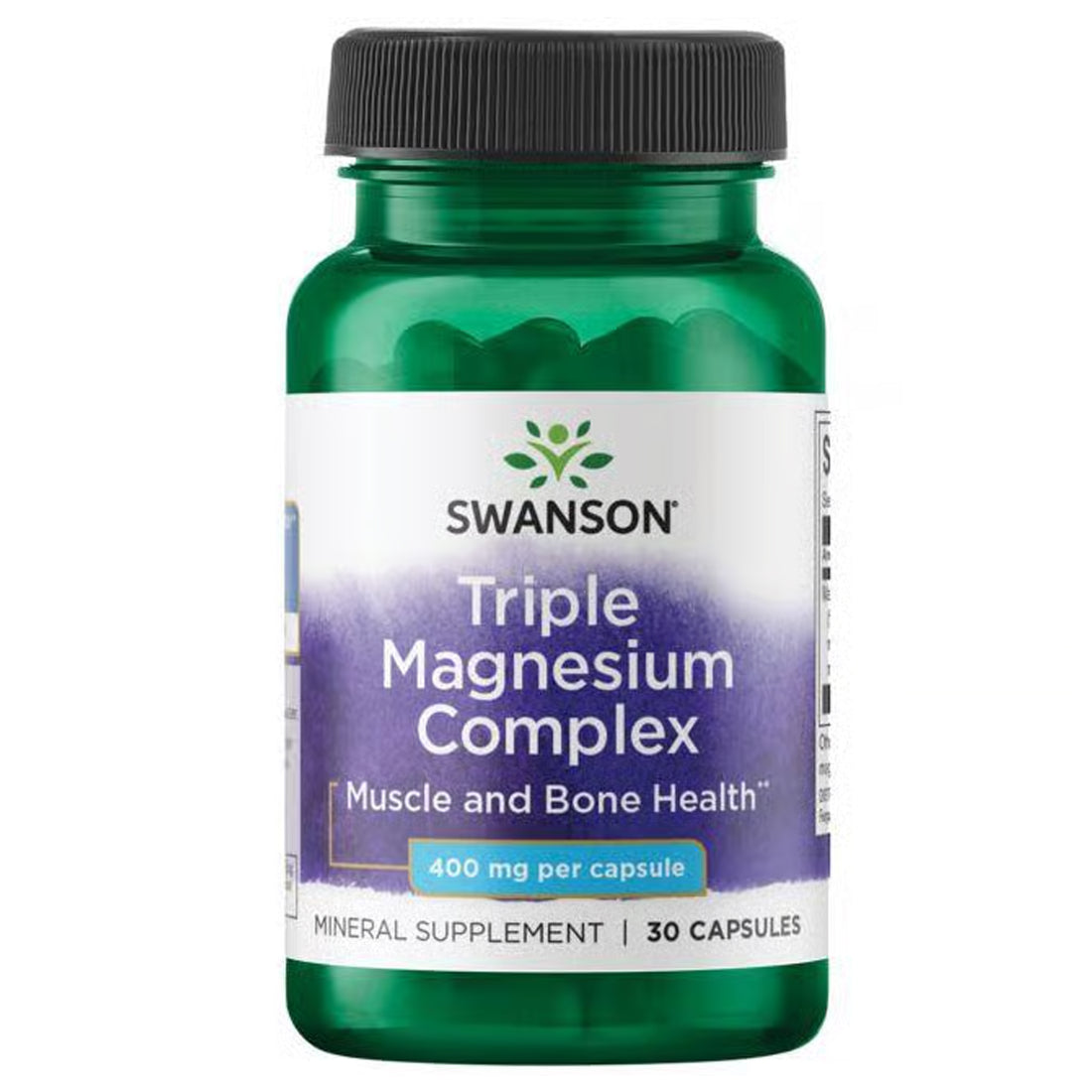 Swanson Triple Magnesium Complex 400mg 100/300 Caps