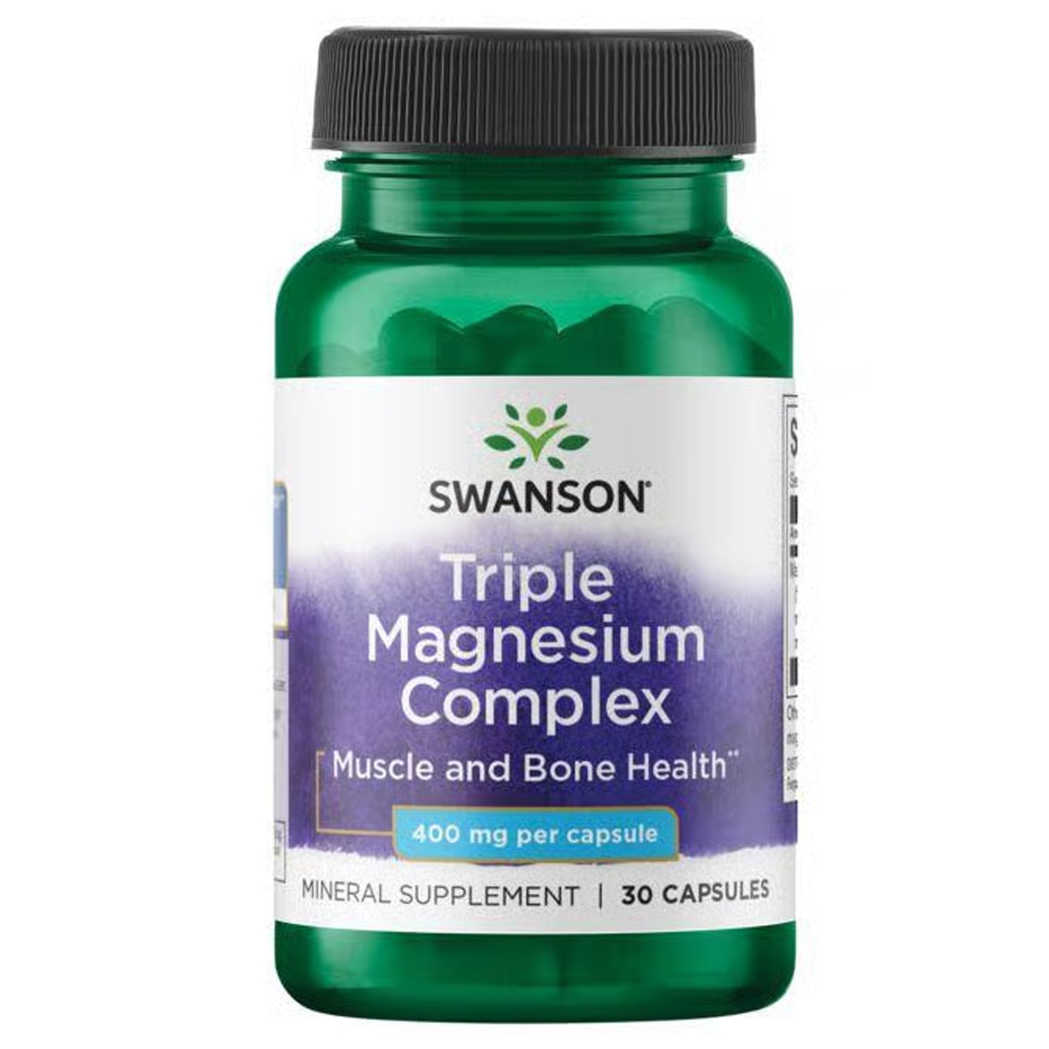 Swanson Triple Magnesium Complex 400mg 100/300 Caps