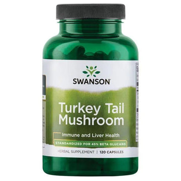 Swanson Turkey Tail Mushroom - 120 caps