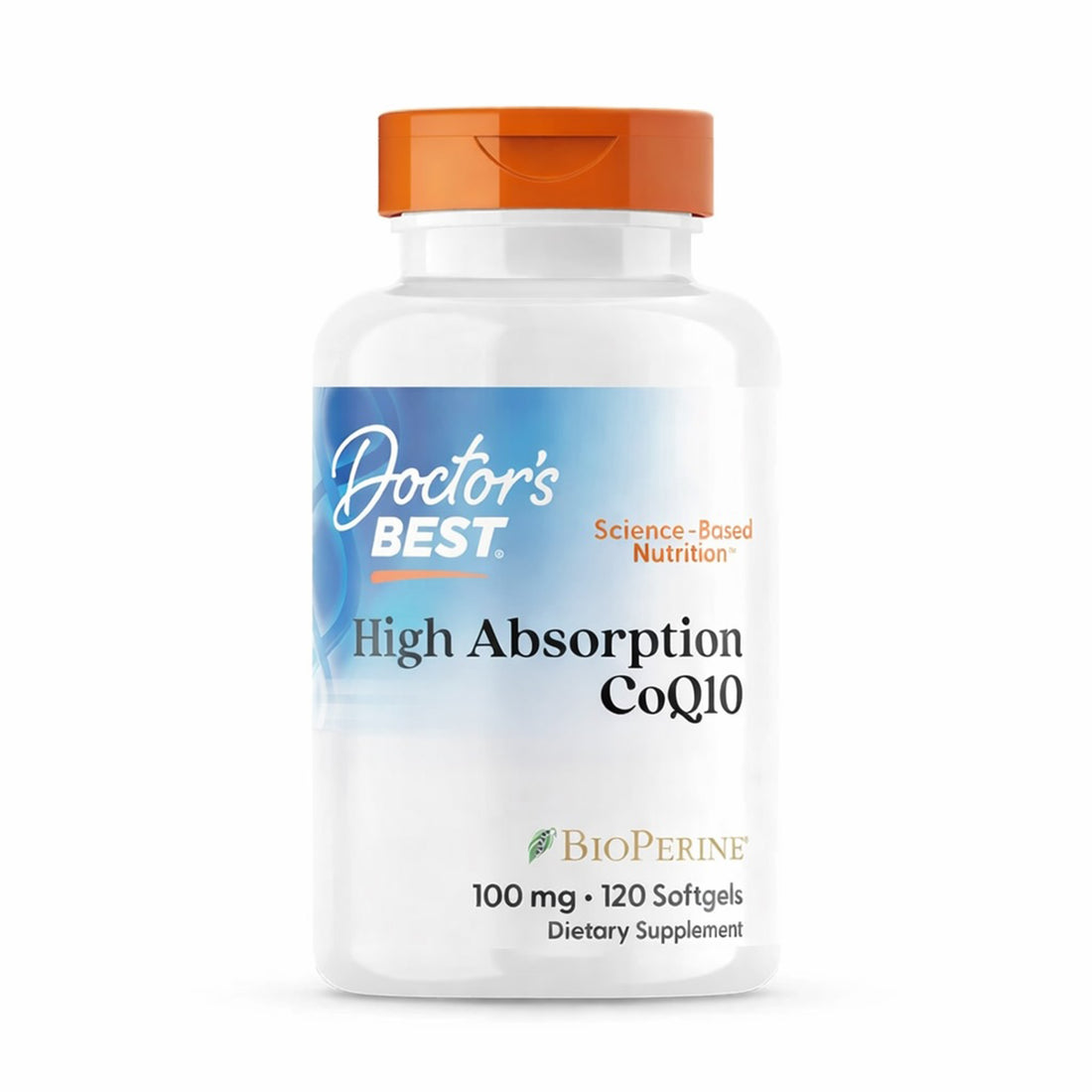 Supplement bottle labeled &