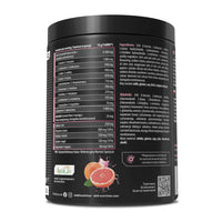 EAA + Electrolytes Pink Lemonade powder 450 g with amino acids and electrolytes side view