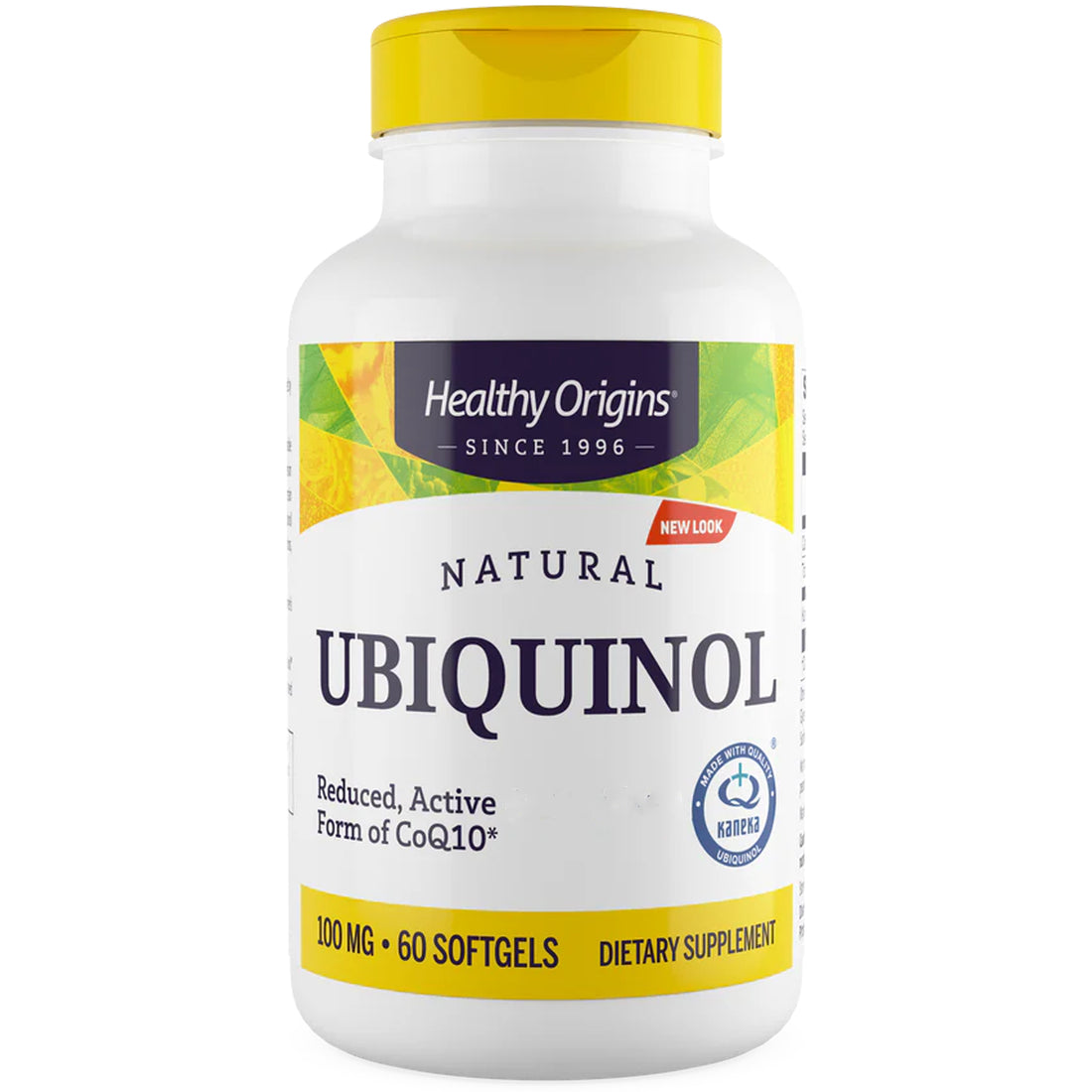 Healthy Origins Natural Ubiquinol 100mg - 60 Softgels