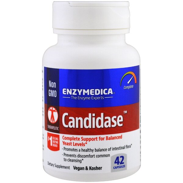 Enzymedica Candidase Candida Support - 42 caps