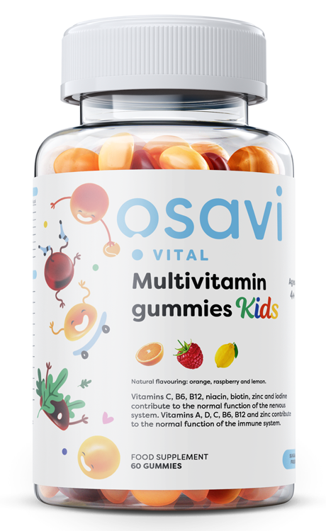 Osavi Multivitamin Gummies Kids (Sugar free) - 60 gummies
