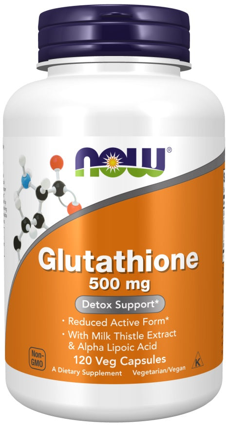 Now Foods - Glutathione 500mg -  30/60/120 Caps