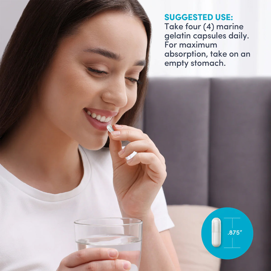 NeoCell Marine Collagen suggested use other ingredients marine gelatin capsule, vegetable magnesium stearate, silica. Contains fish. Gluten, soy, wheat and lactose free