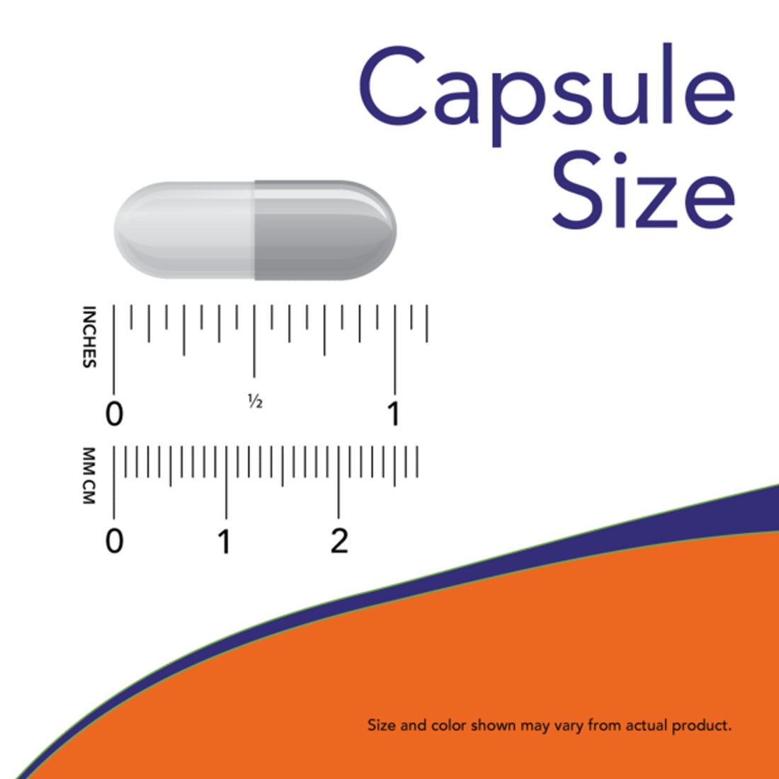 Supplement facts panel: NOW Foods Magnesium Citrate, 400mg capsule size