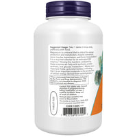 NOW Foods Magnesium Malate suggested use panel.